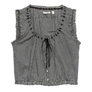 NWT Doen Traveler Top in La Maddalena Gingham